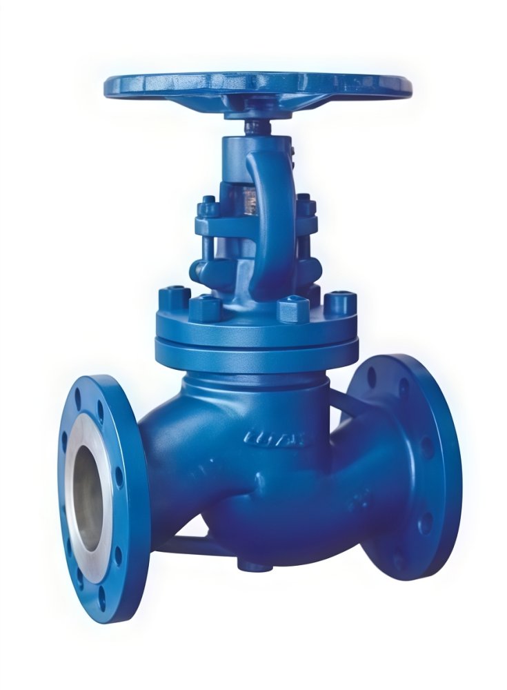 Запорный клапан из литой стали 2