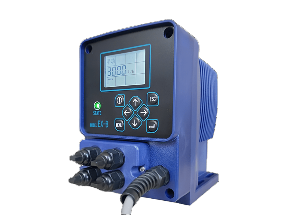 Цифровой мембранный дозирующий насос EX-B
